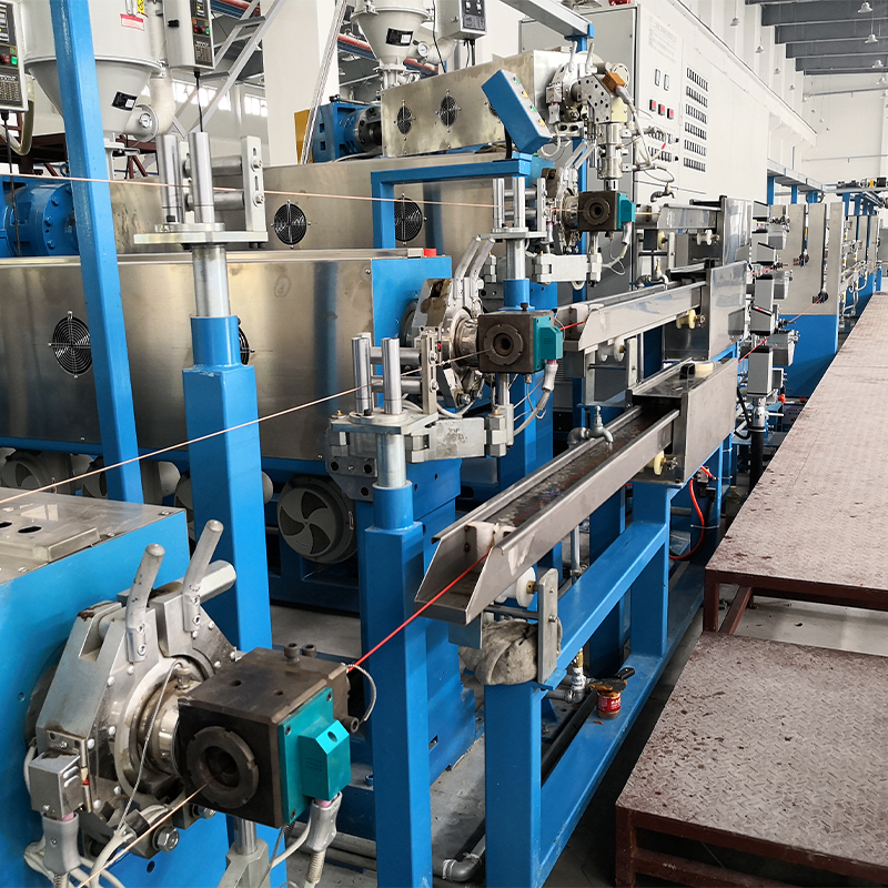 Estrusore per cavi ad alte prestazioni in PVC PE completamente automatico